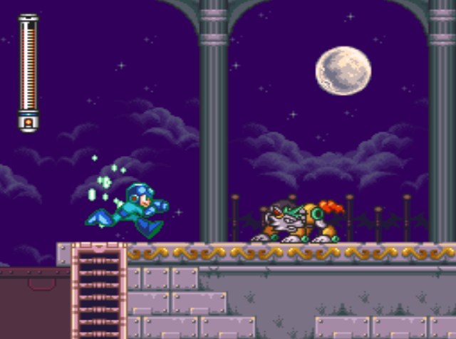 Mega Man 7 screenshot - Shade Man